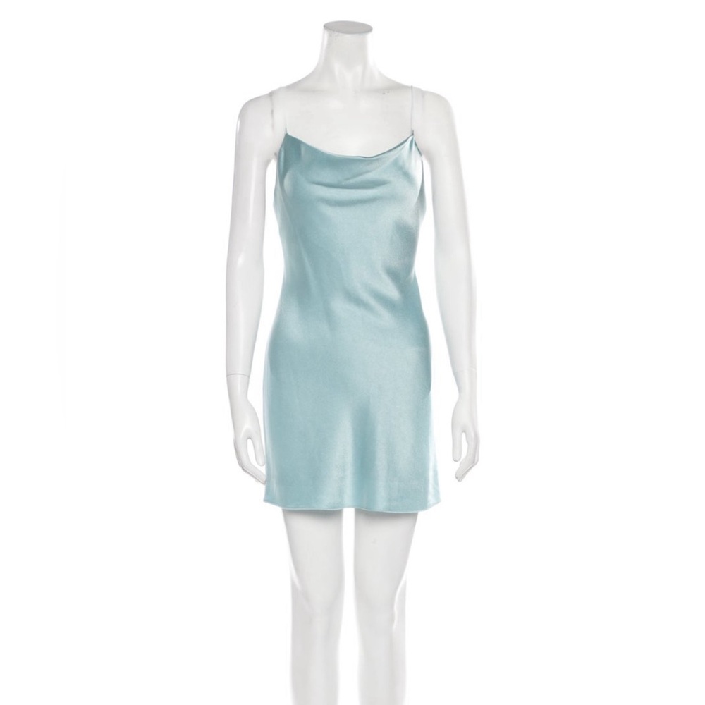 ALICE + OLIVIA Harmony Mini Slip Dress